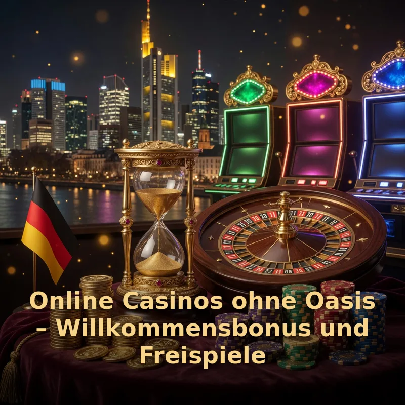 Online Casinos ohne Oasis – Willkommensbonus und Freispiele